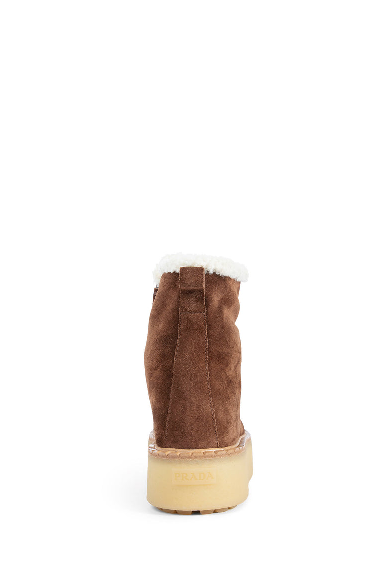 Evolve Suede and Shearling Boots