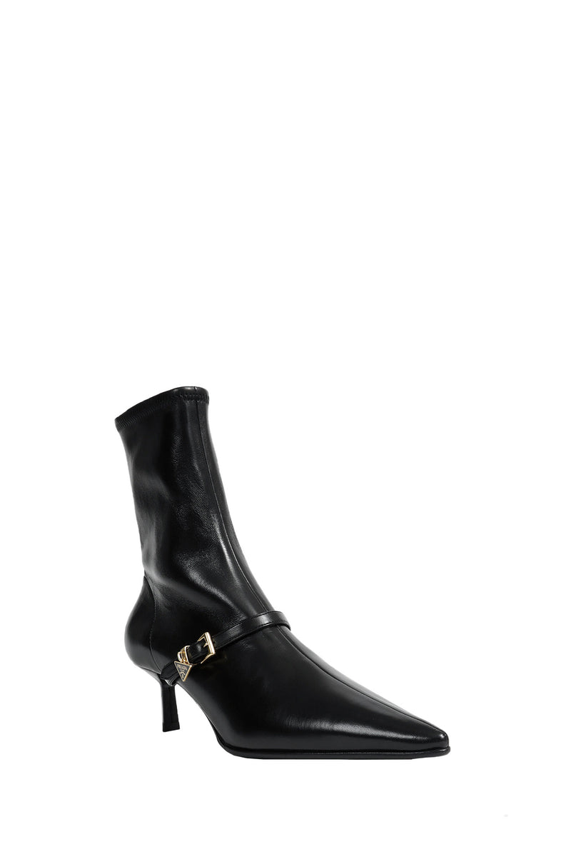 PRADA Stretch Nappa Leather Ankle Boots woman