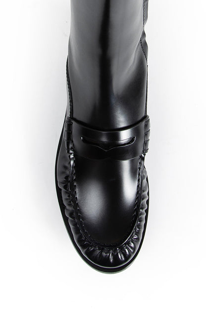 Leather Loafer Boots
