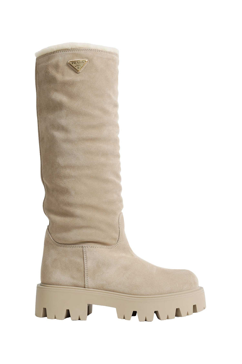 PRADA Suede Boots woman