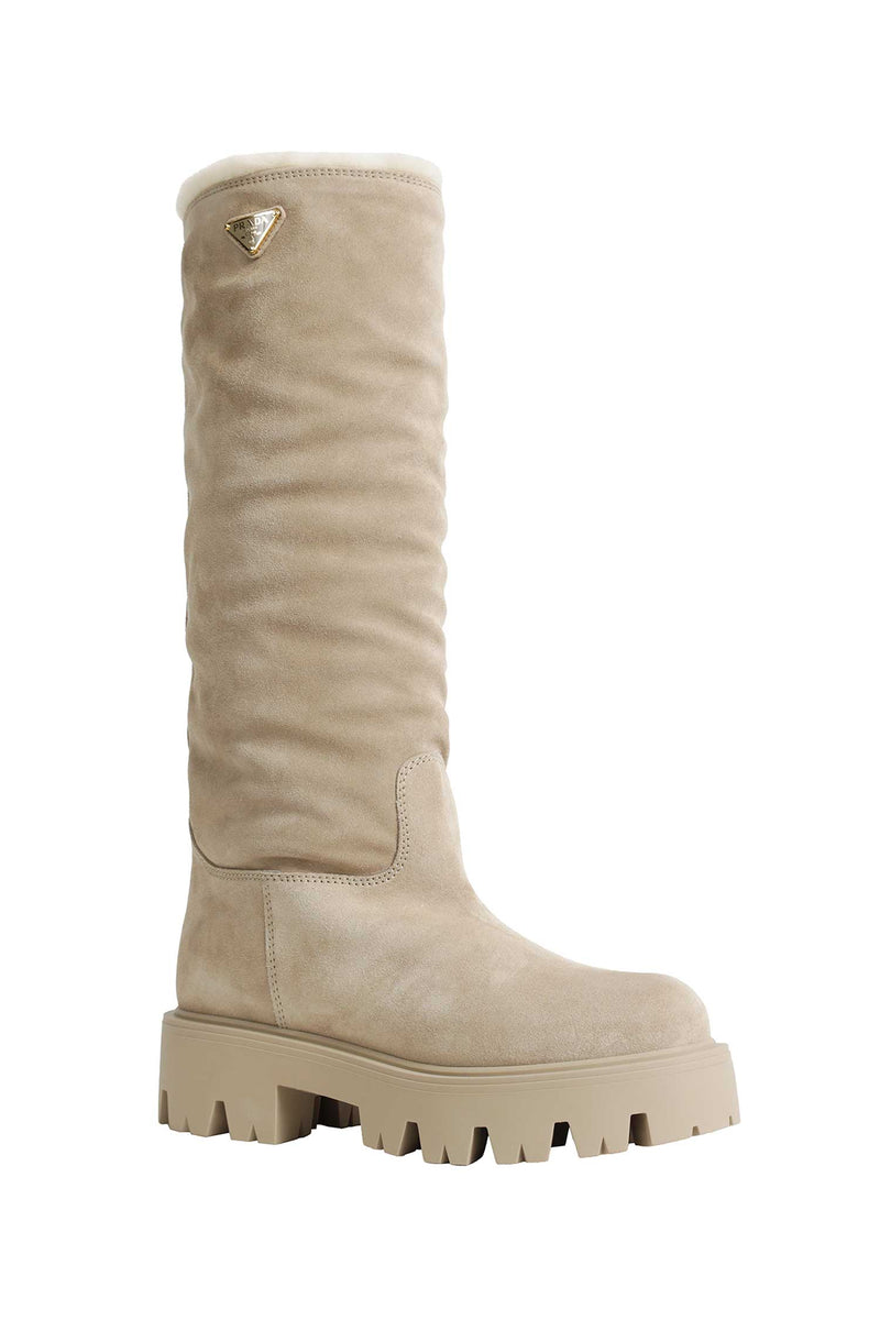 PRADA Suede Boots woman