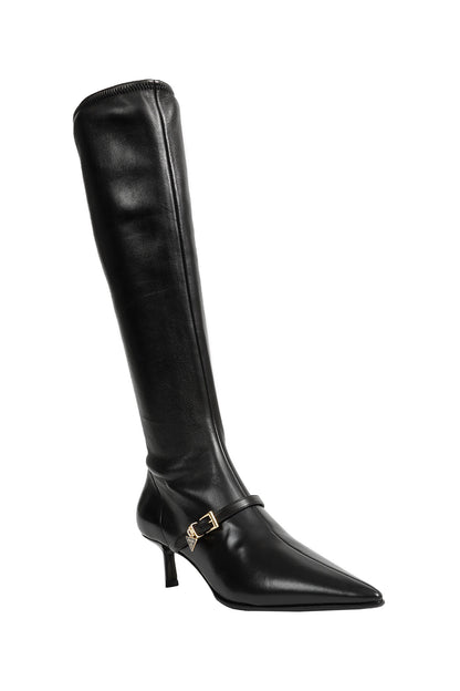 Stretch Nappa Leather Boots