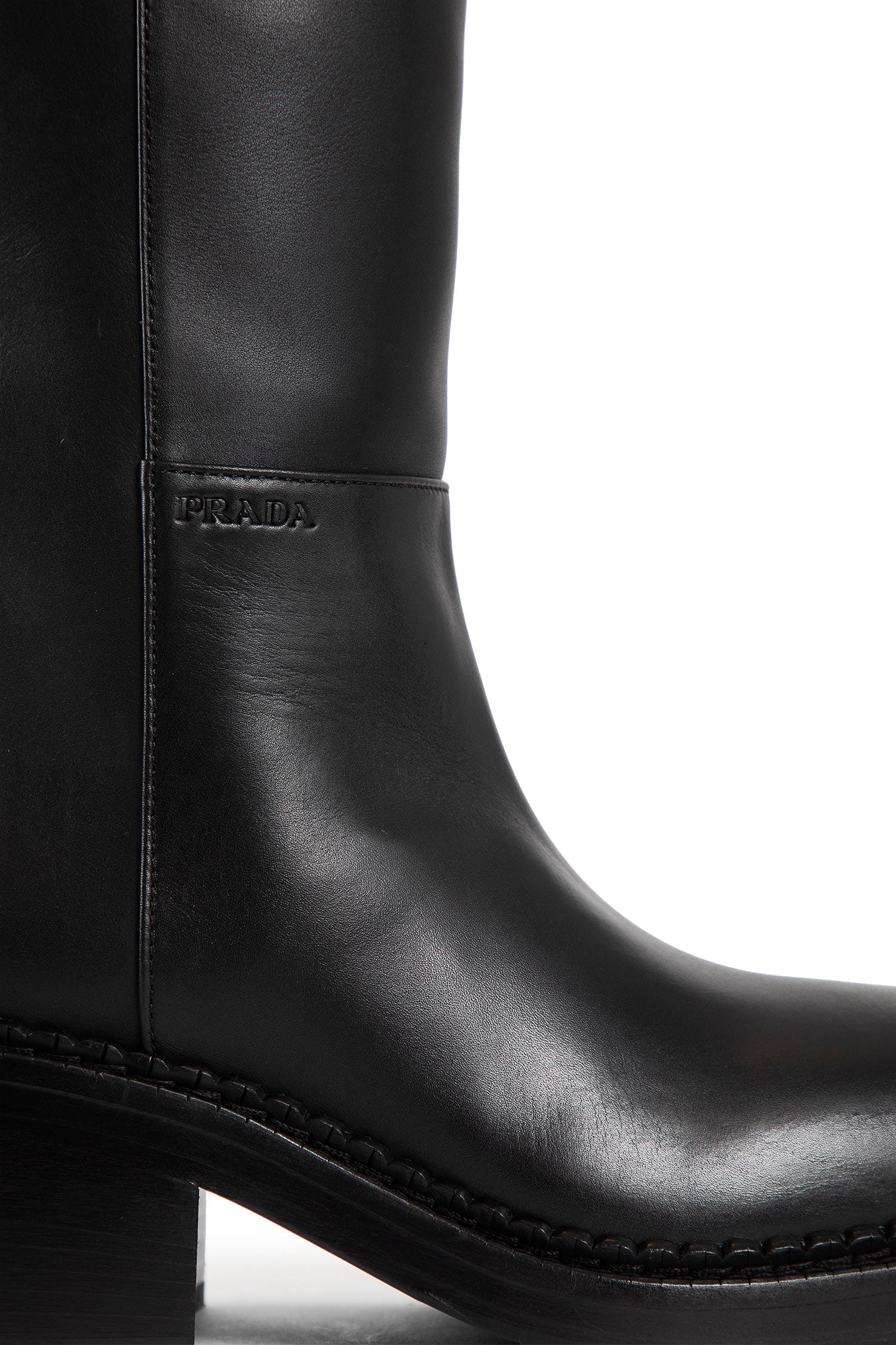 PRADA WOMAN BLACK BOOTS