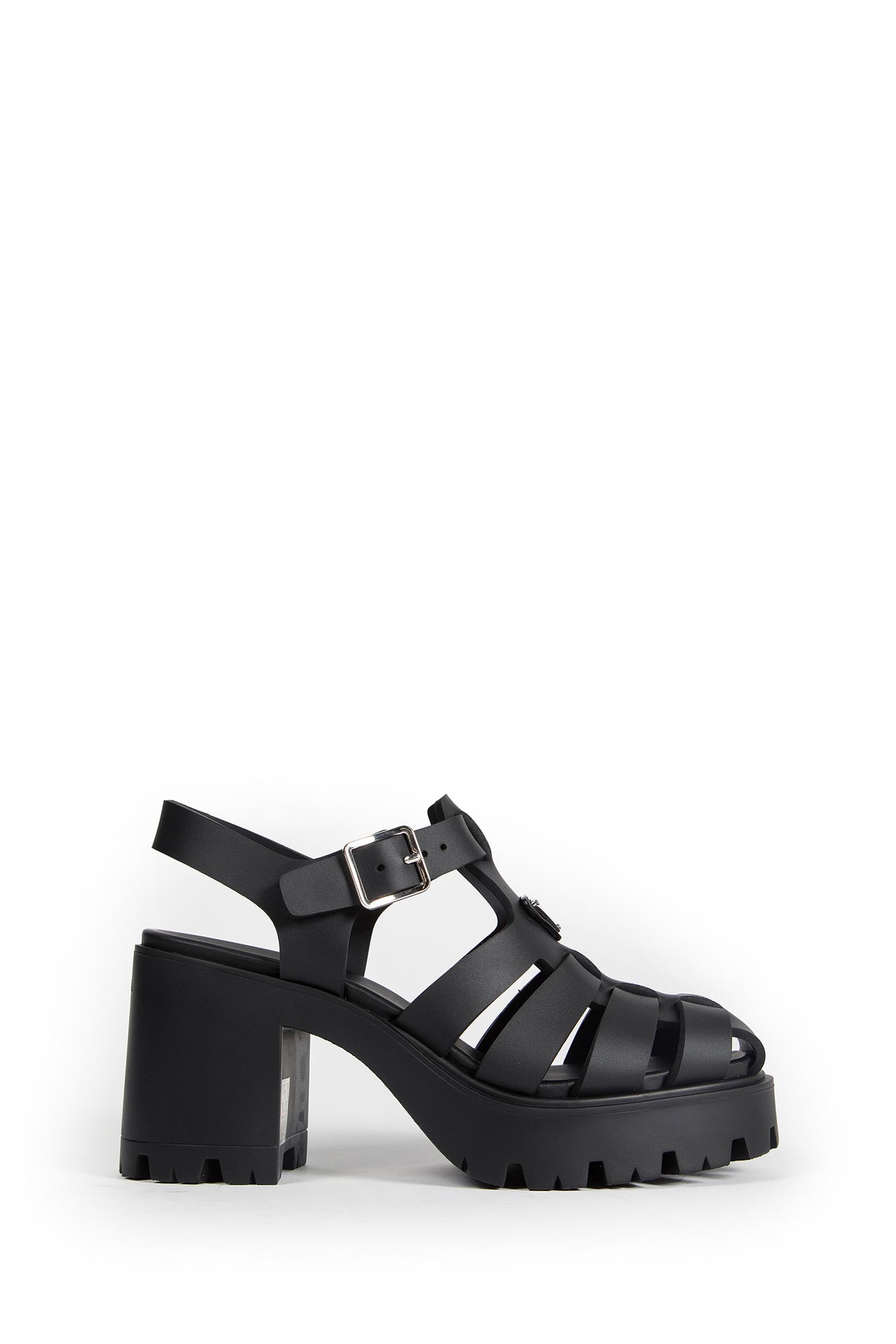 Rubber Platform Sandals