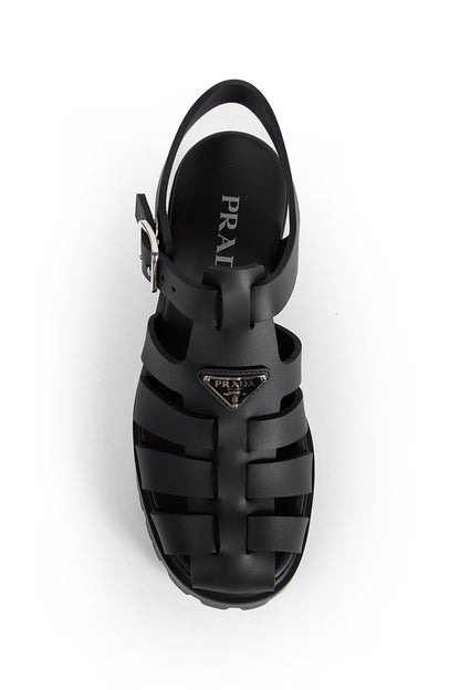 Rubber Platform Sandals