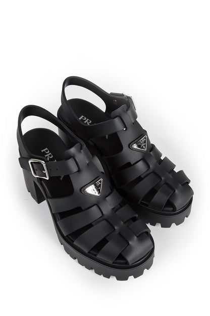Rubber Platform Sandals