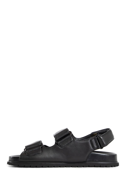 PRADA WOMAN BLACK SANDALS & SLIDES