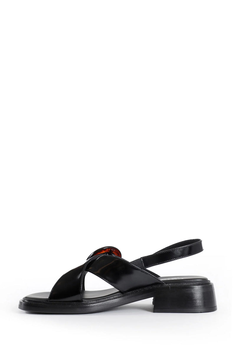 Brused Leather Sandals - Antonioli.eu