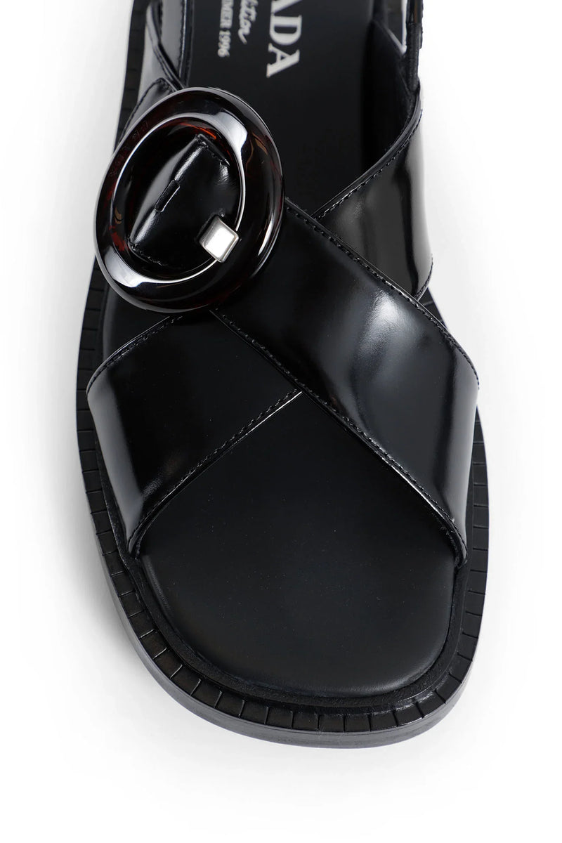 Brused Leather Sandals - Antonioli.eu