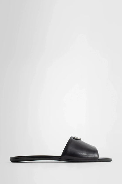 Antonioli PRADA WOMAN BLACK SANDALS & SLIDES