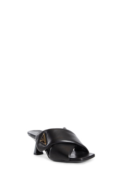 PRADA WOMAN BLACK MULES