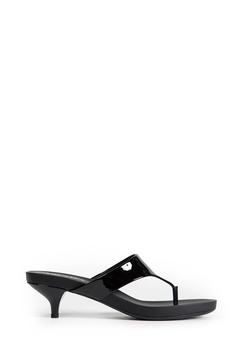 Patent Leather Thong Sandals