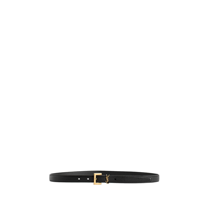 SAINT LAURENT SAINT LAURENT WOMAN BLACK BELTS woman