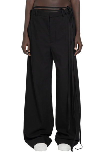 BELINDA LOOSE FIT TROUSERS BRUSHED WOOL