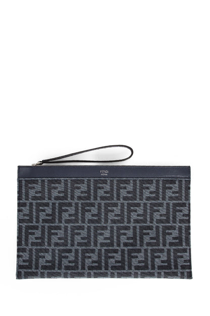 Antonioli FENDI MAN BLUE CLUTCHES & POUCHES