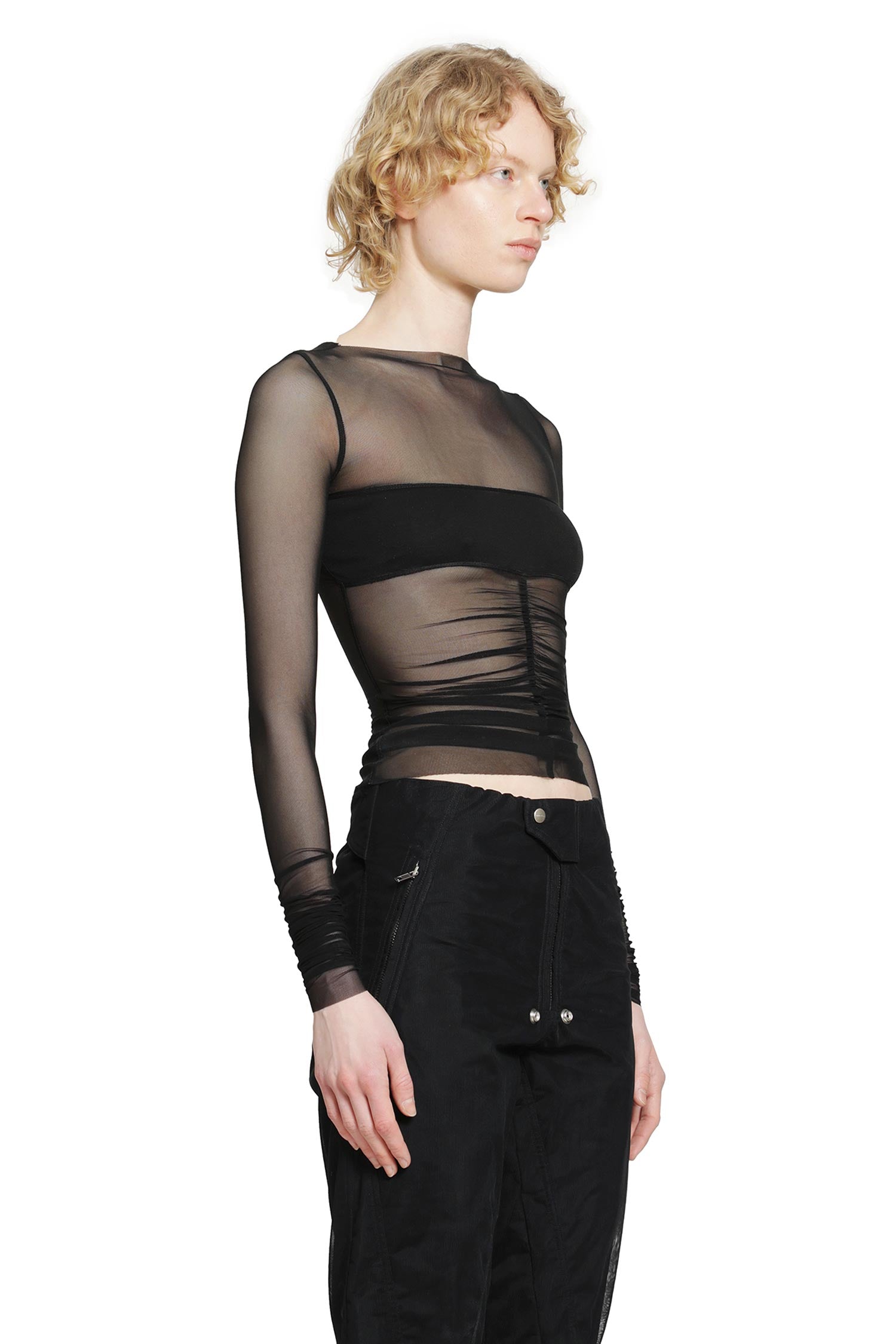 RICK OWENS Temple Bandeau Top woman