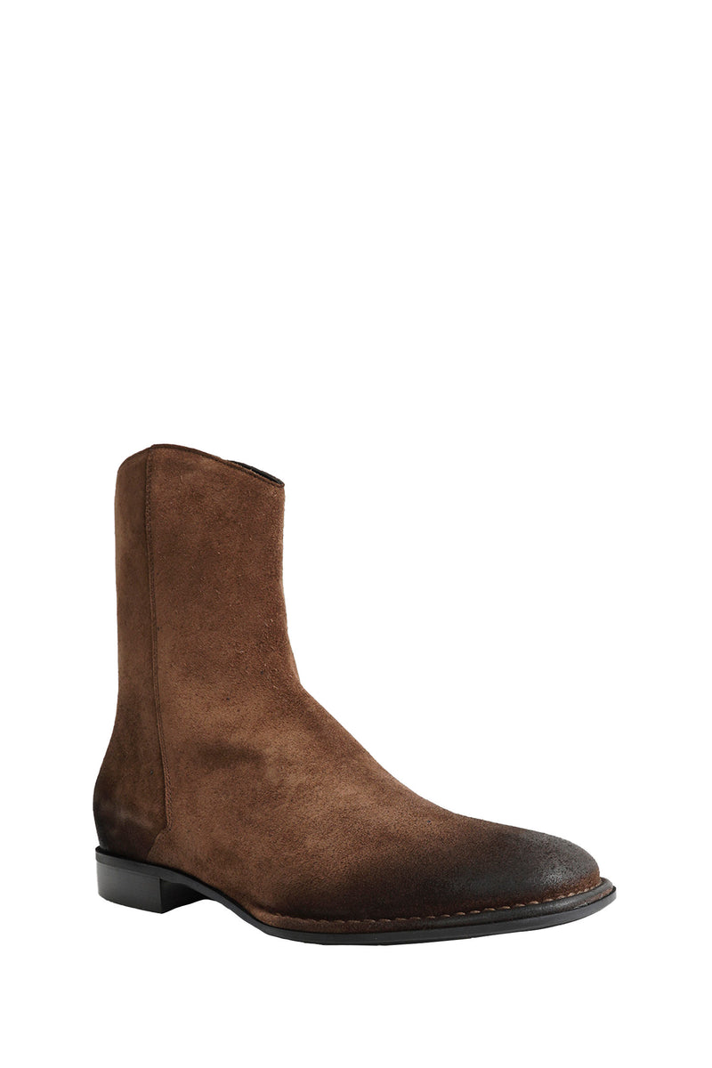 EMPORIO ARMANI Oiled Suede Boots man