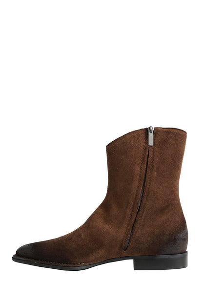 Oiled Suede Boots