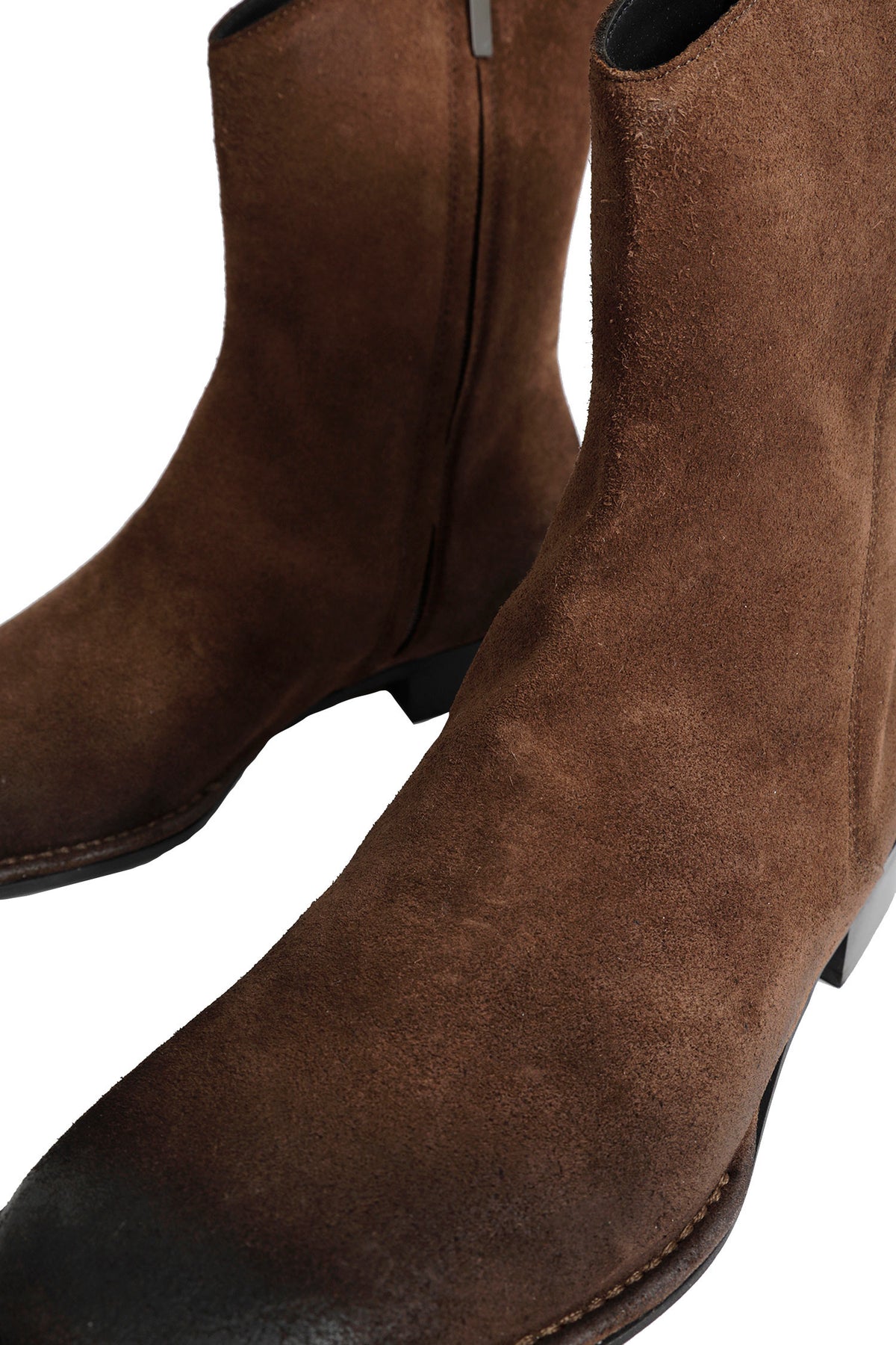 Oiled Suede Boots
