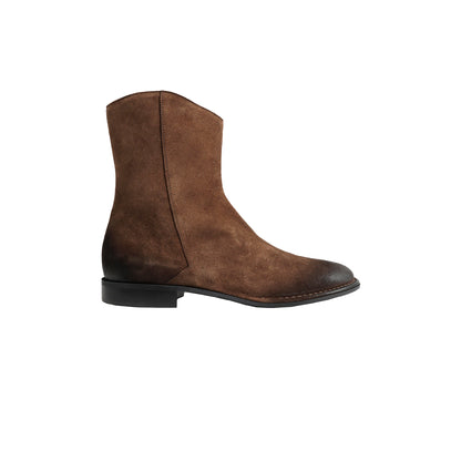Oiled Suede Boots