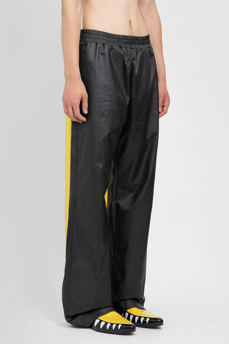 WALTER VAN BEIRENDONCK MAN BLACK TROUSERS