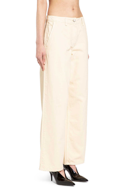 Wide Leg Denim Trousers