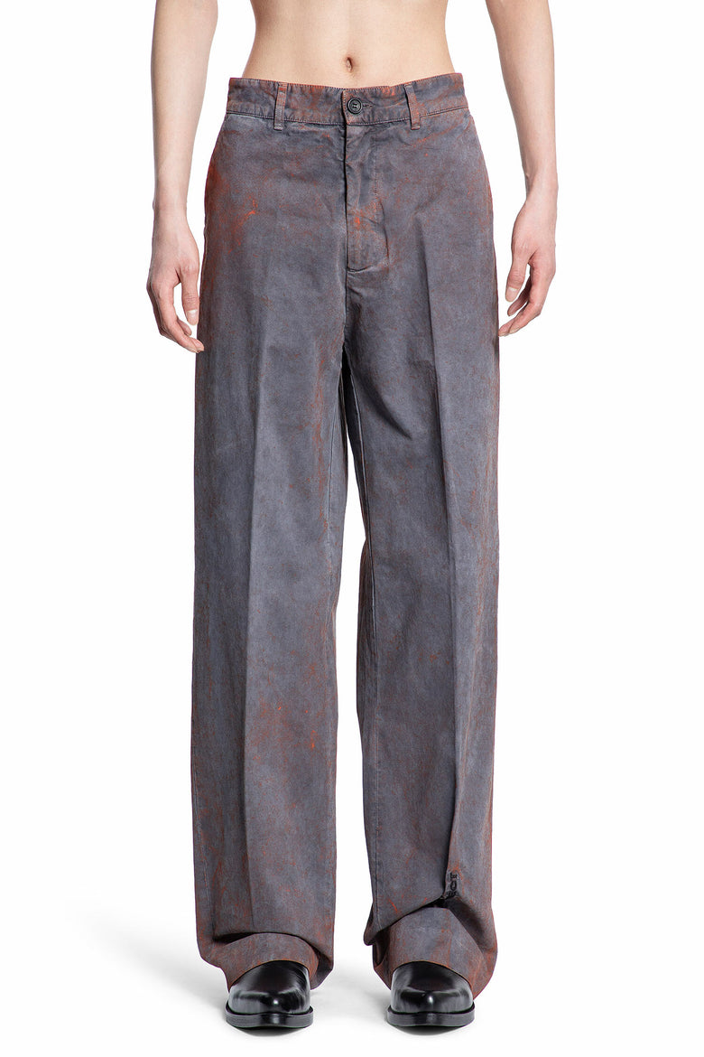 Y/PROJECT MAN GREY TROUSERS