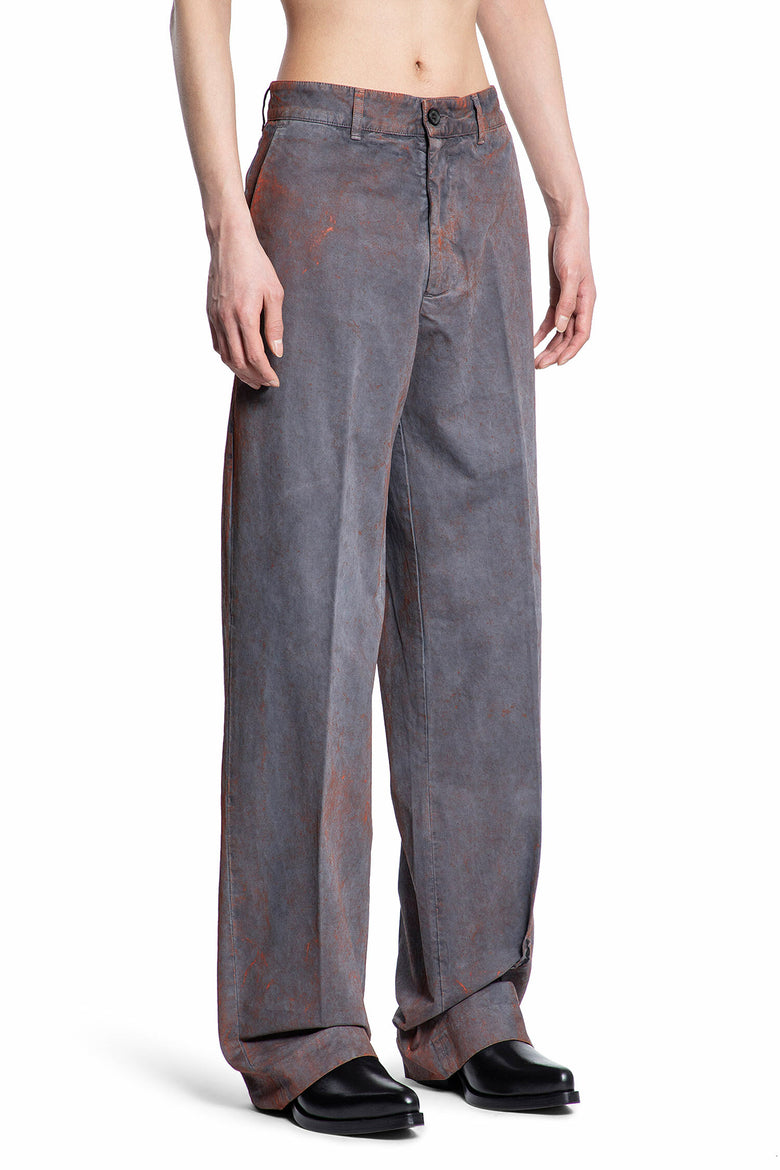 Y/PROJECT MAN GREY TROUSERS