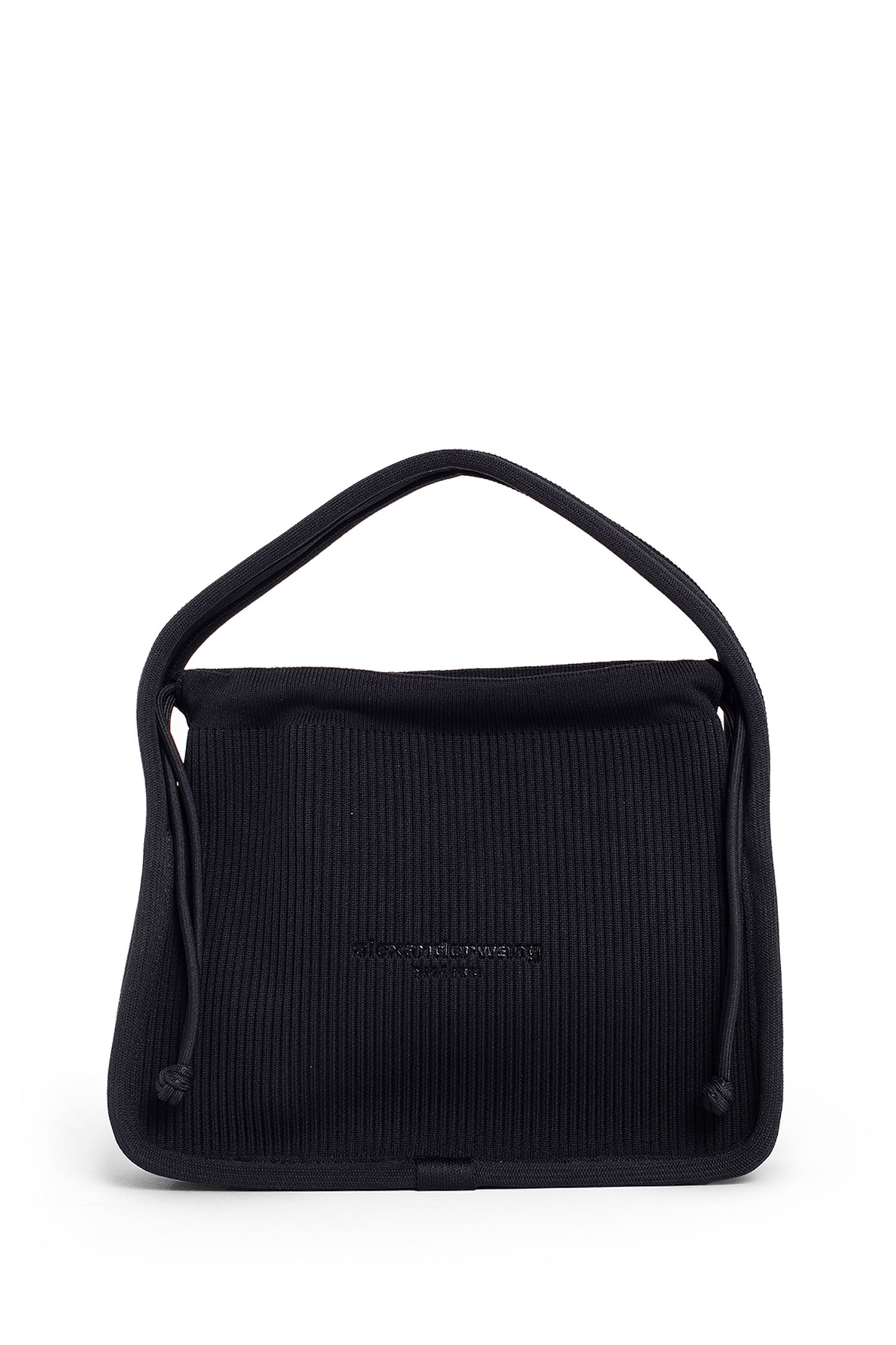 ALEXANDER WANG WOMAN BLACK TOP HANDLE BAGS