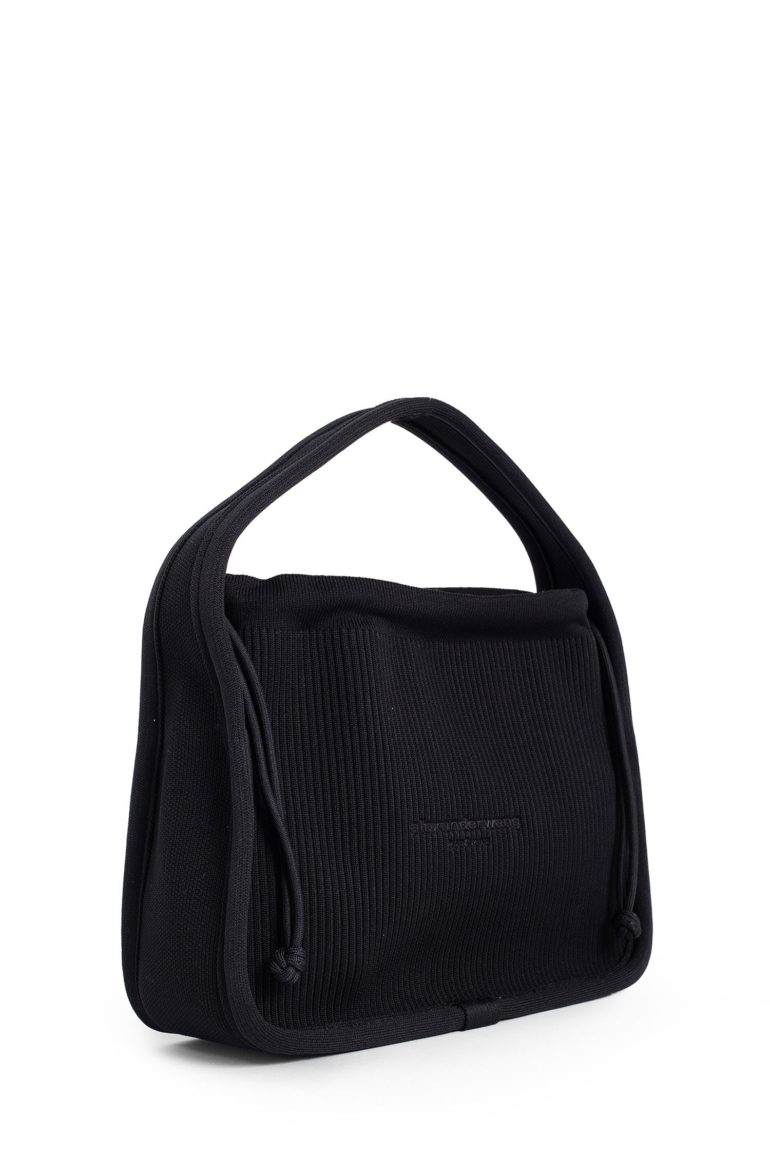 ALEXANDER WANG WOMAN BLACK TOP HANDLE BAGS