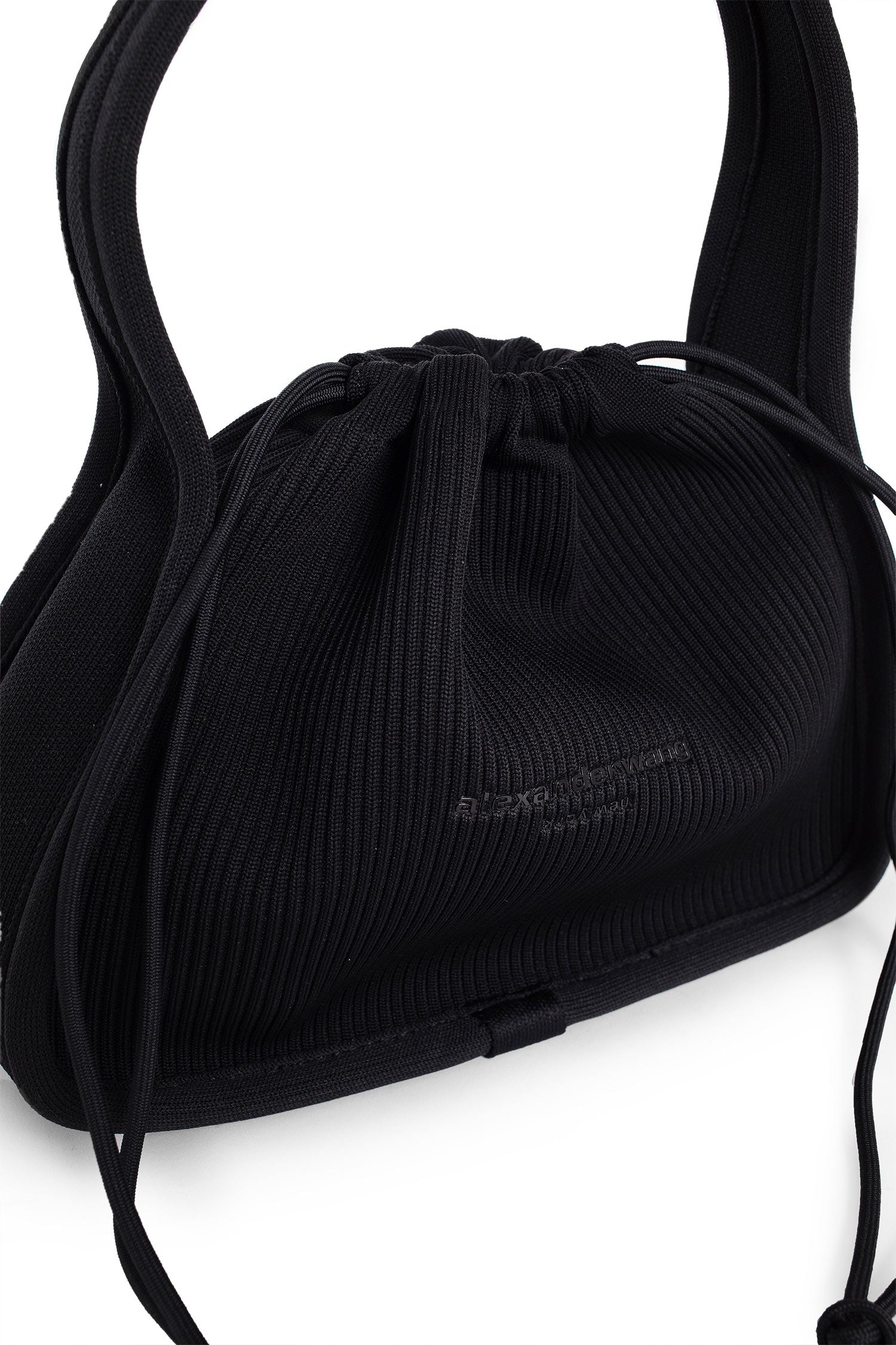 ALEXANDER WANG WOMAN BLACK TOP HANDLE BAGS