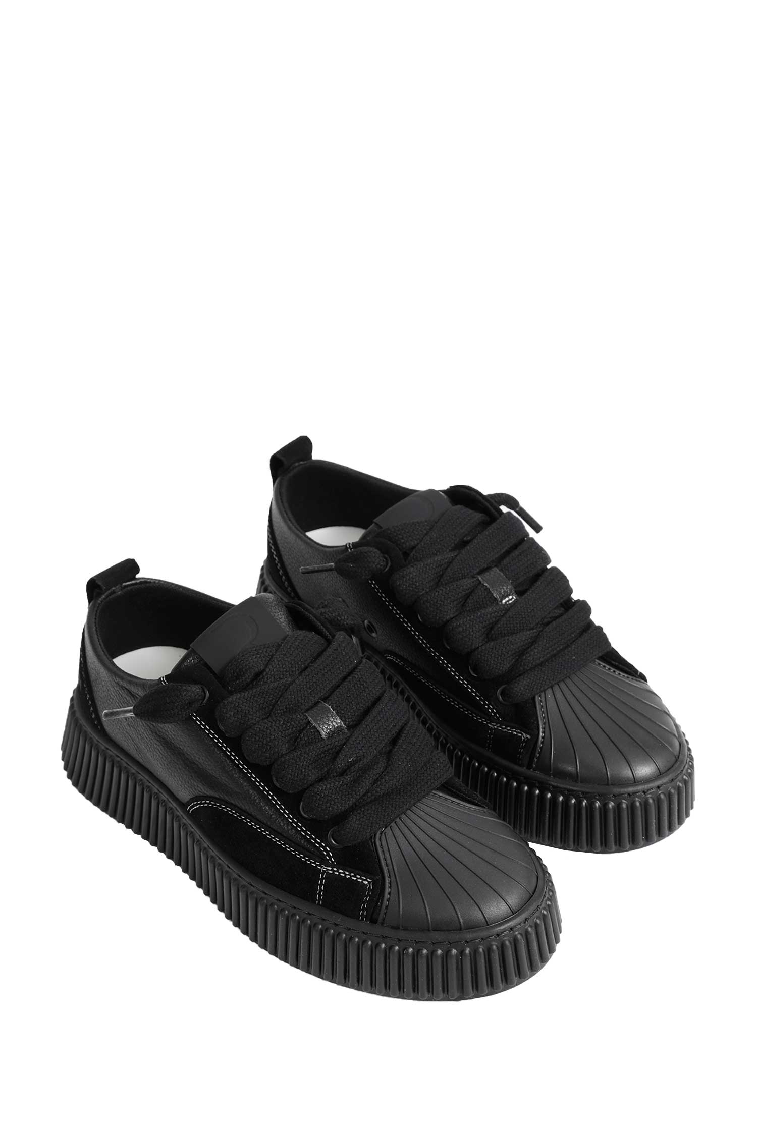 RHUN 2025 Leather and Suede Sneakers man