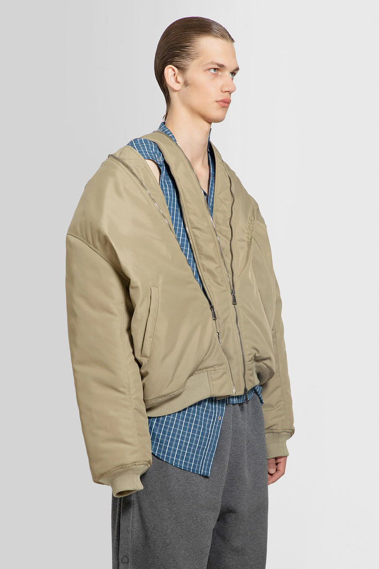 Y/PROJECT MAN BEIGE JACKETS