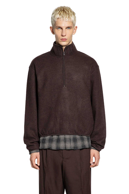 Wool Half-Zip Sweatshirt