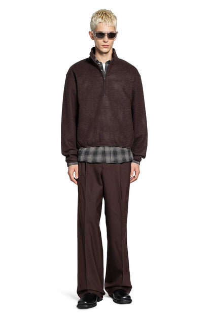 Wool Half-Zip Sweatshirt