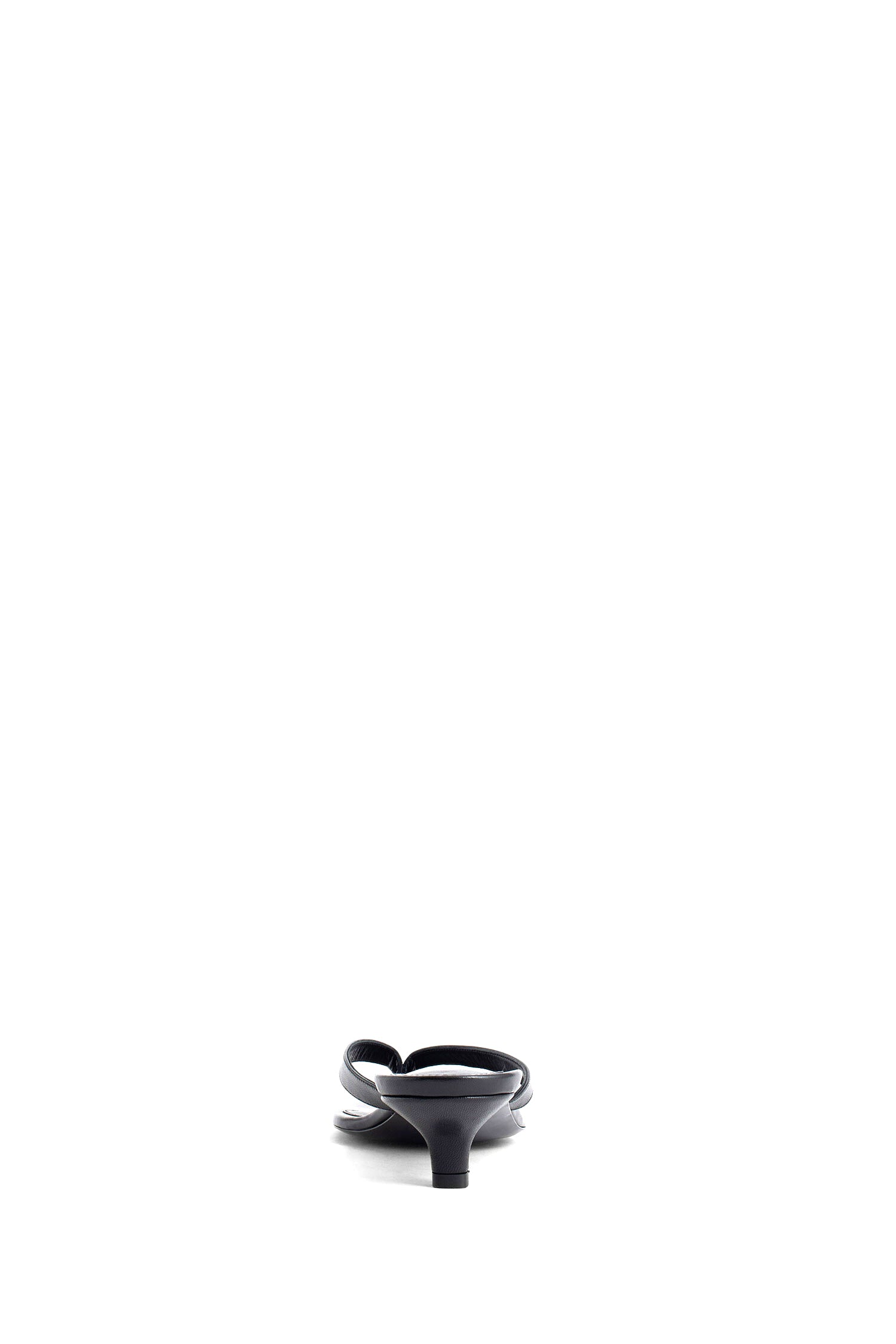 TOTEME Leather Heeled Flip Flops woman