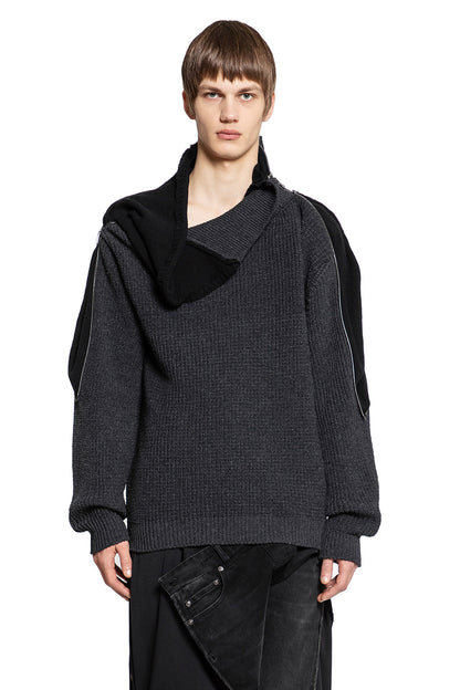 Antonioli Y/PROJECT MAN GREY KNITWEAR