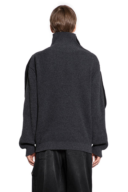 Y/PROJECT MAN GREY KNITWEAR