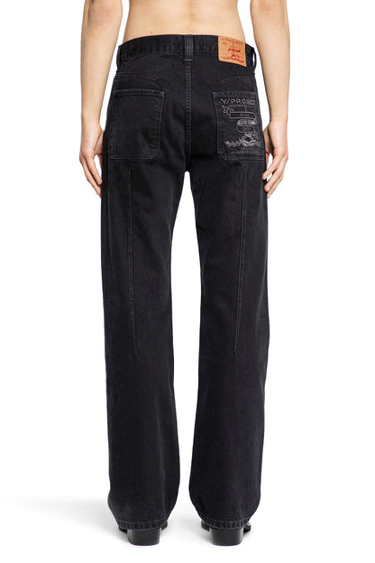 Y/PROJECT MAN BLACK JEANS