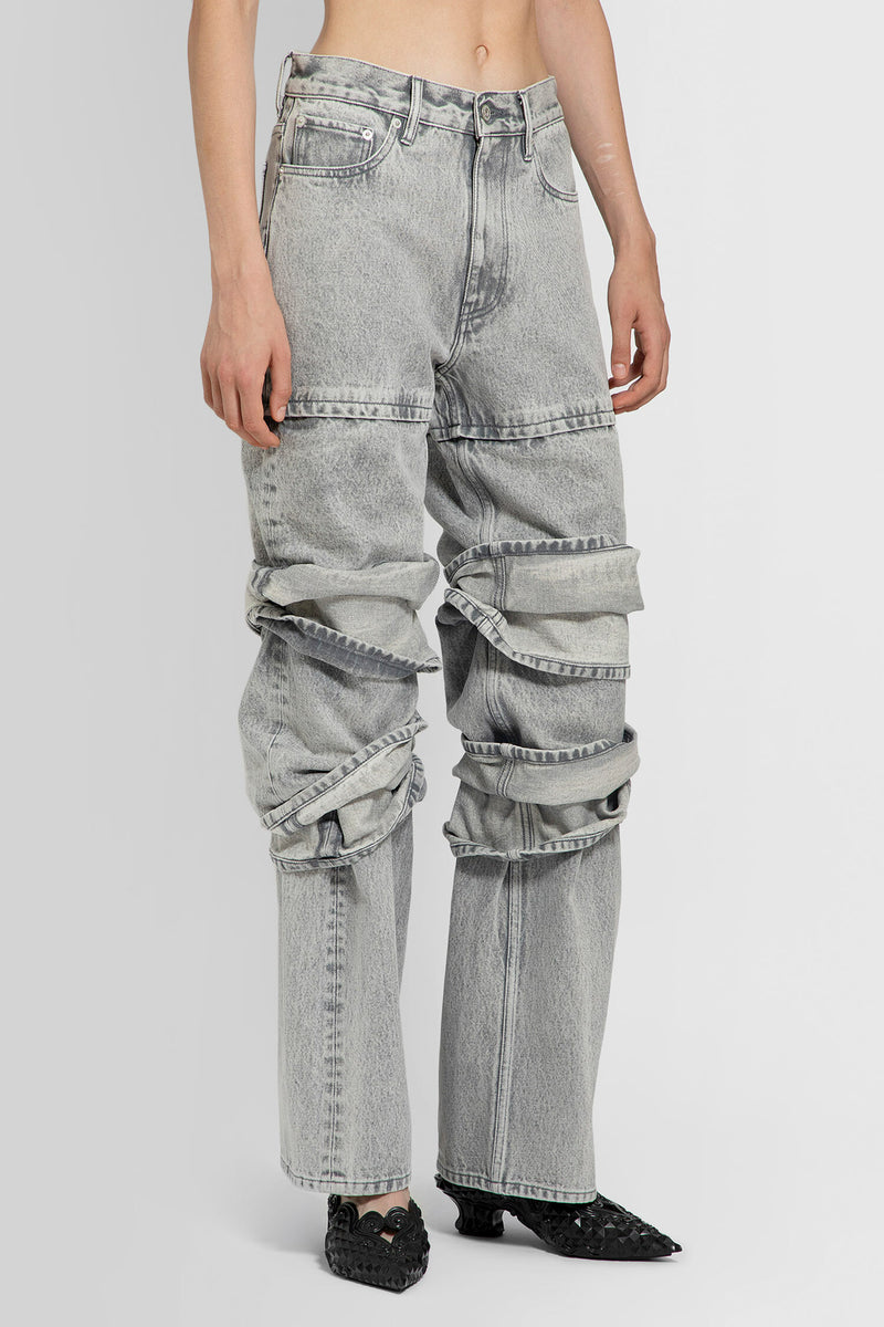 Y/PROJECT WOMAN GREY JEANS