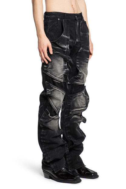 Y/PROJECT MAN BLACK JEANS