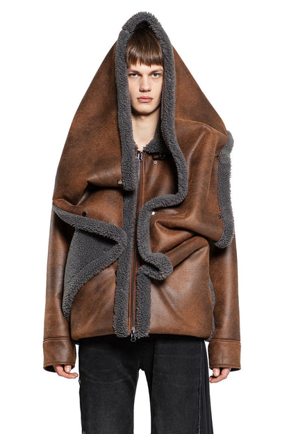 Antonioli Y/PROJECT MAN BROWN JACKETS