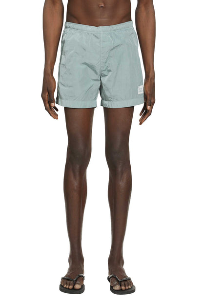 Logo Patch Swim Shorts