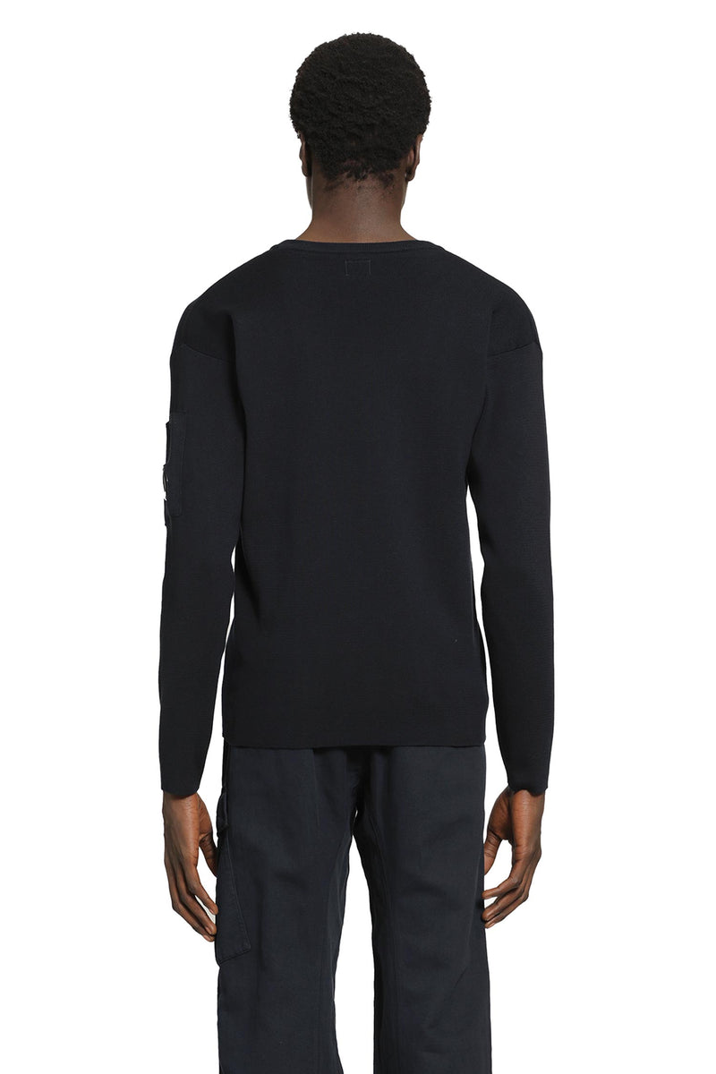 C.P. COMPANY Cotton Sea Island Lens Sweater man