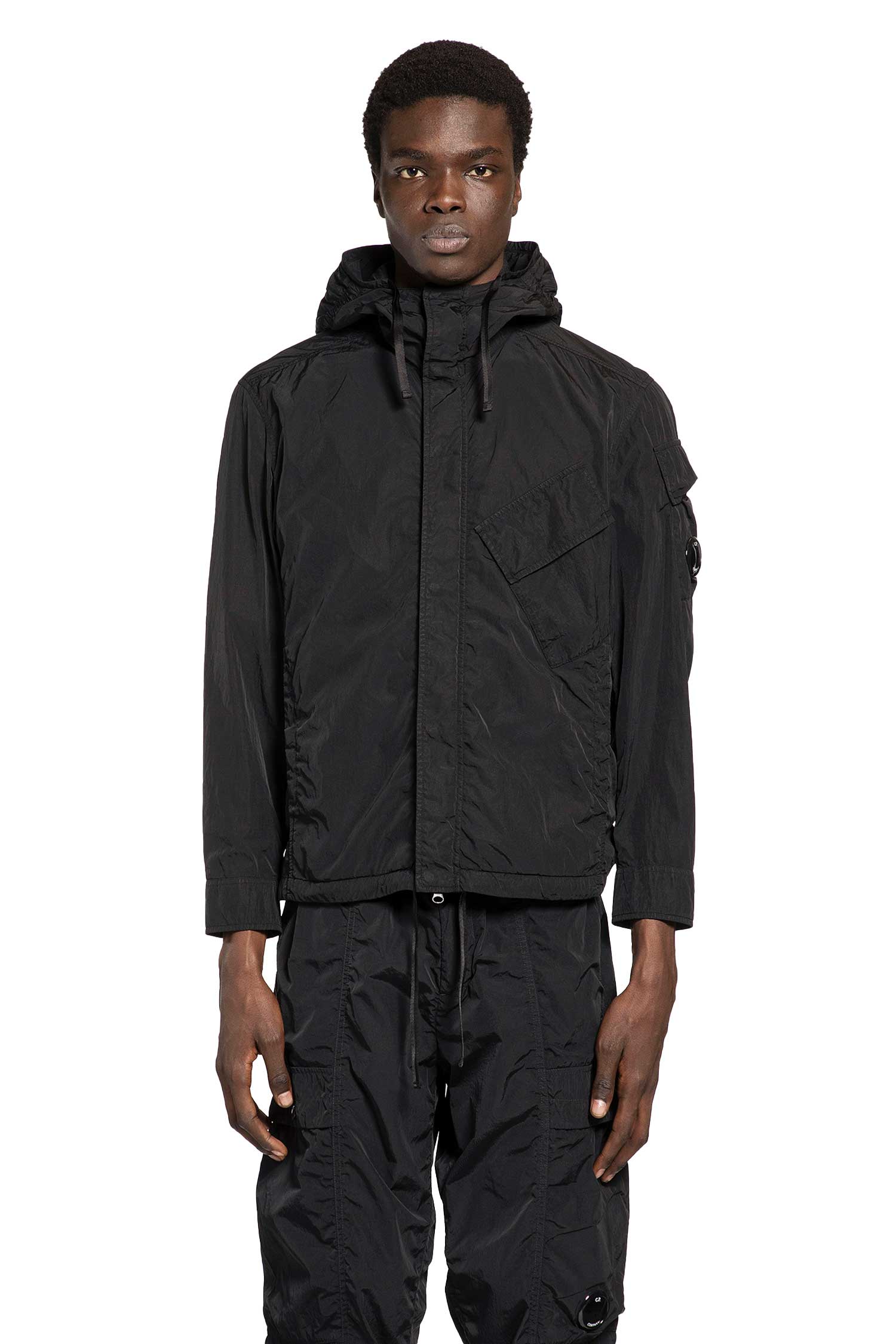 Chrome-R Hooded Lens Overshirt