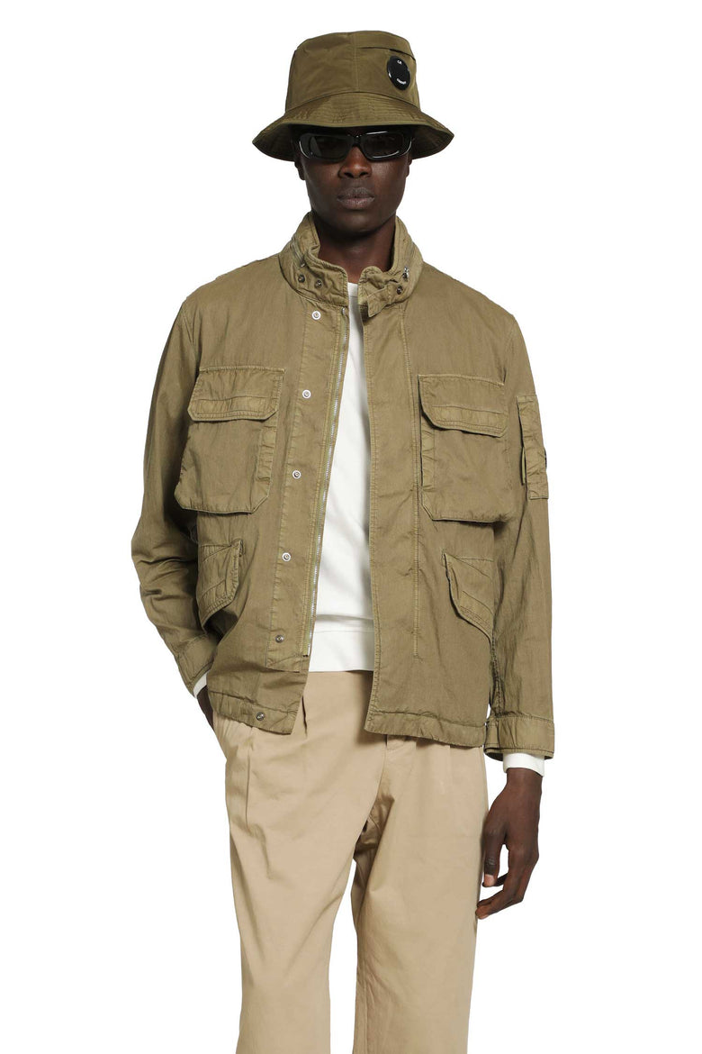 C.P. COMPANY 50 Fili Waxed Field Jacket man