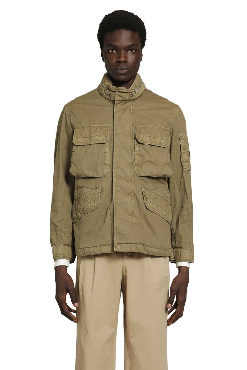 C.P. COMPANY 50 Fili Waxed Field Jacket man