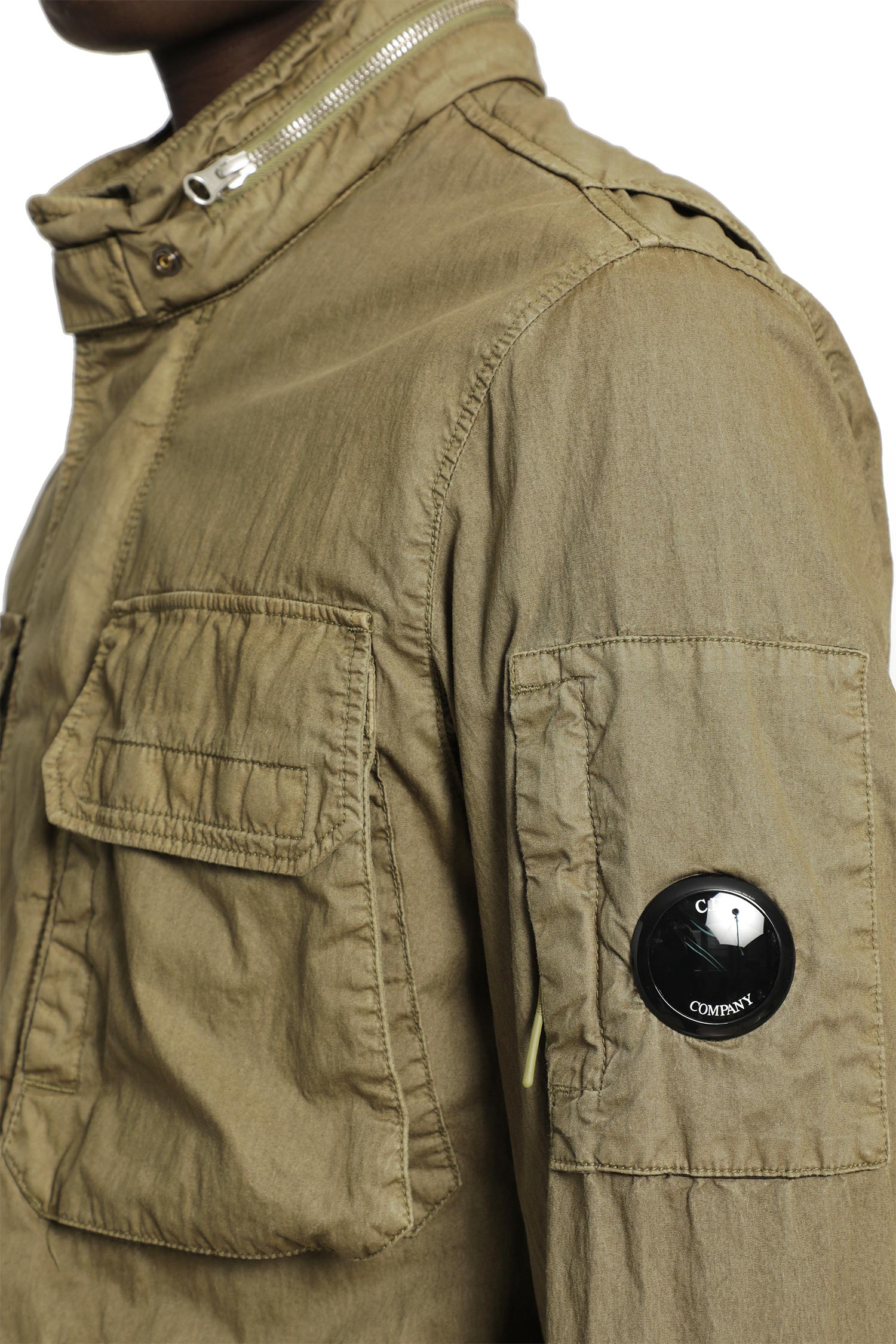 C.P. COMPANY 50 Fili Waxed Field Jacket man