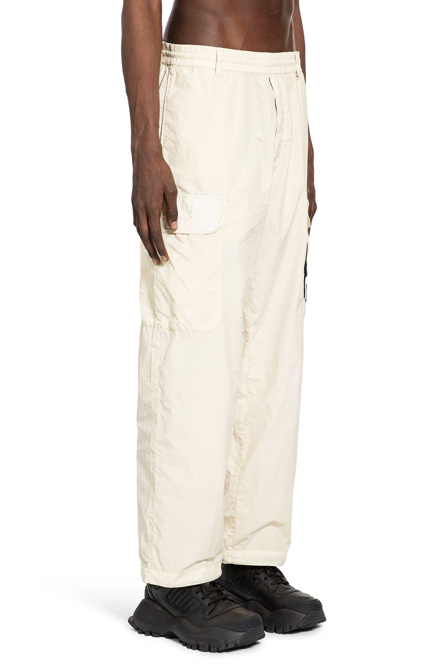 C.P. COMPANY Flatt Nylon Cargo Lens Pants man