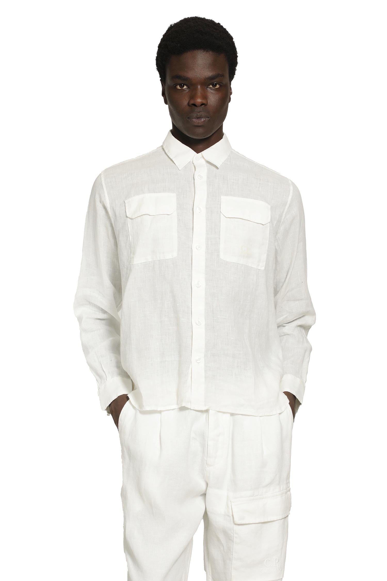 Lightweight Linen Lens Shirt